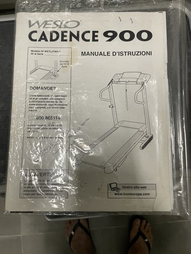 Weslo cadence 900 - weslo,