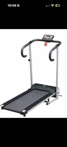 Tapis roulant pieghevole nero