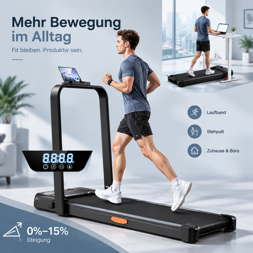 Tapis roulant pieghevole con